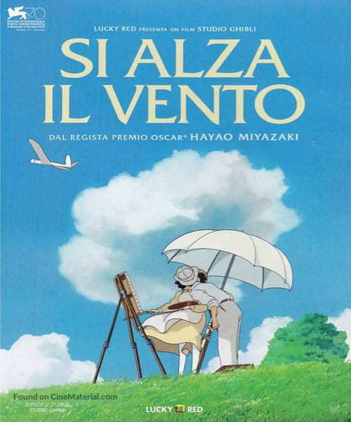 Kaze tachinu - Italian Movie Cover