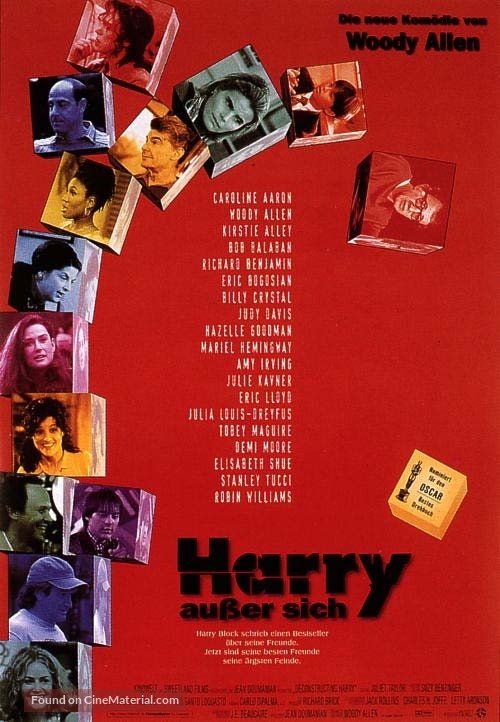 Deconstructing Harry - German Movie Poster