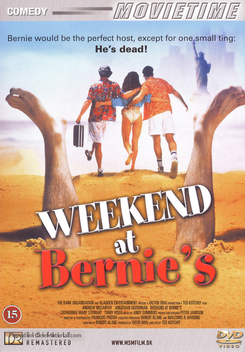 Weekend at Bernie&#039;s - Danish DVD movie cover