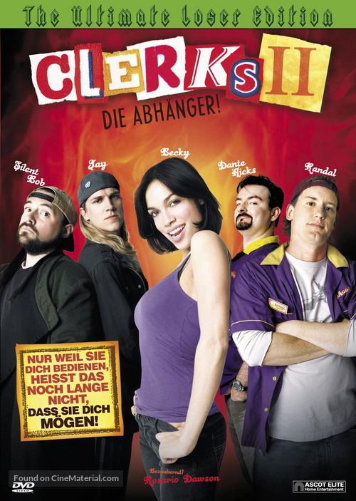 Clerks II - German DVD movie cover