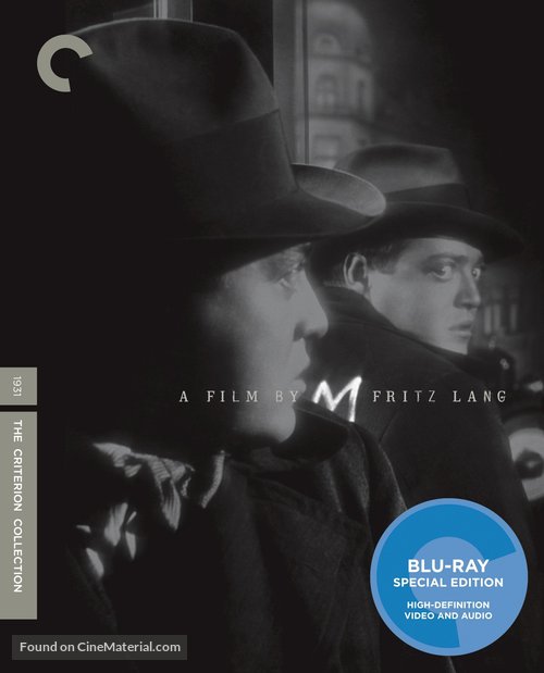 M - Blu-Ray movie cover