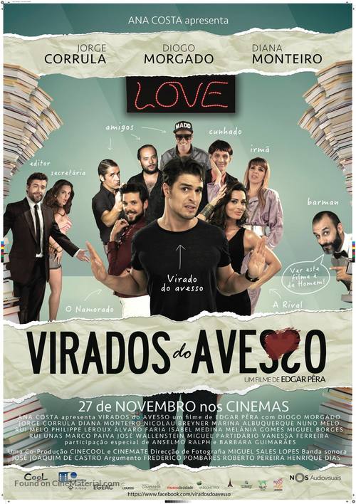 Virados do Avesso - Portuguese Movie Poster