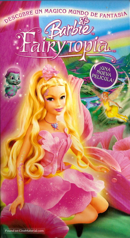 Barbie: Fairytopia - Argentinian VHS movie cover