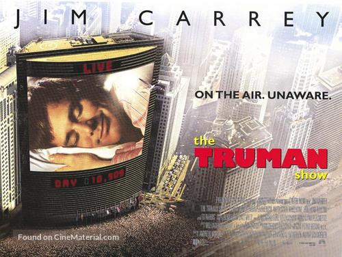 The Truman Show - British Movie Poster
