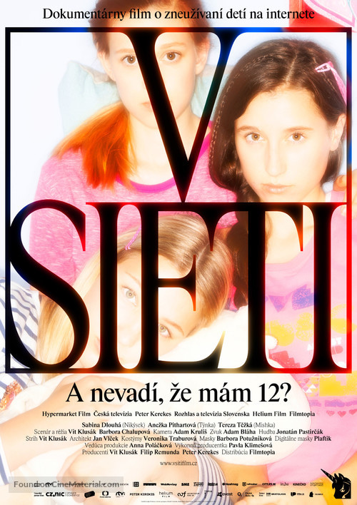 V s&iacute;ti - Slovak Movie Poster