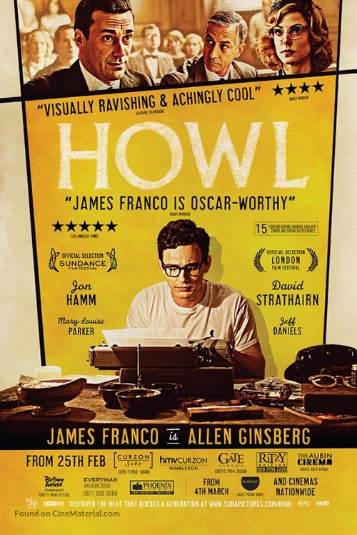 Howl - British Movie Poster