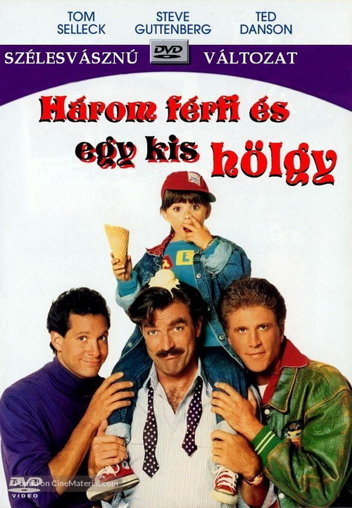 3 Men and a Little Lady - Hungarian Movie Cover
