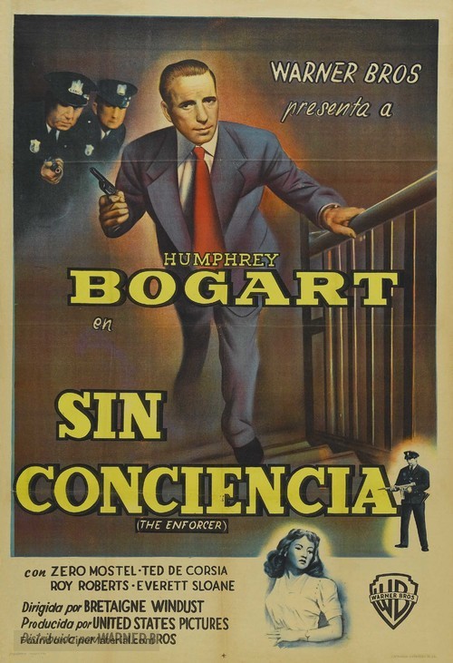 The Enforcer - Argentinian Movie Poster