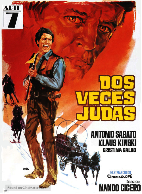 Due volte Giuda - Spanish Movie Poster