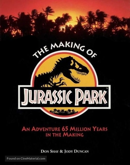 The Making of &#039;Jurassic Park&#039; - DVD movie cover