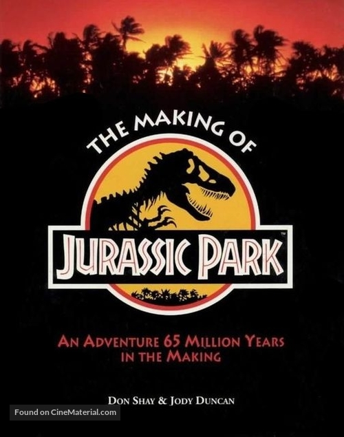 The Making of &#039;Jurassic Park&#039; - DVD movie cover
