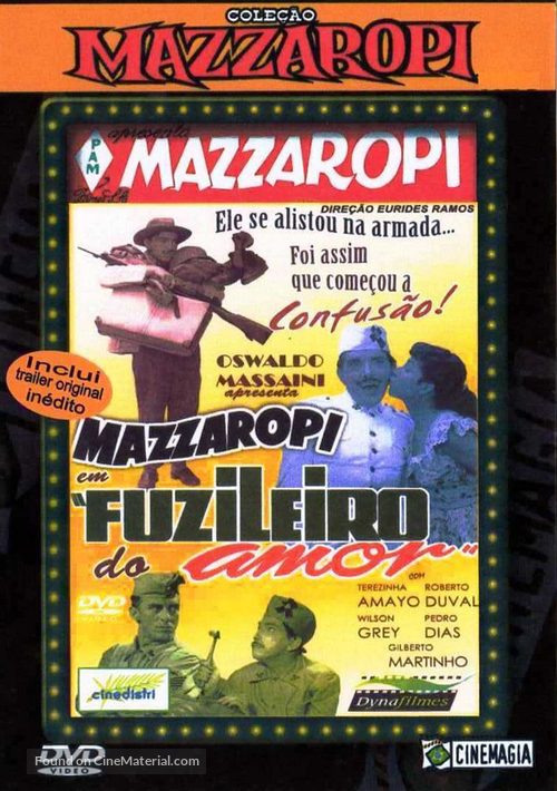 Fuzileiro do Amor - Brazilian DVD movie cover