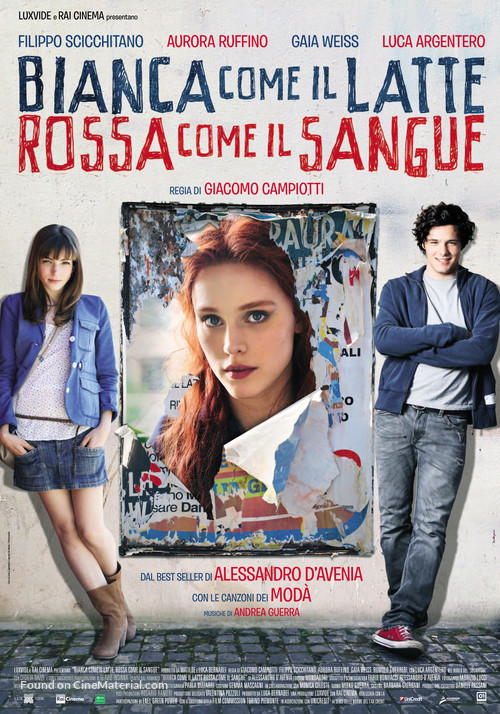 Bianca come il latte, rossa come il sangue - Italian Movie Poster