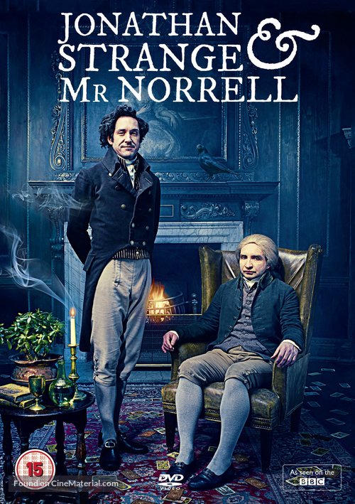 &quot;Jonathan Strange &amp; Mr Norrell&quot; - British DVD movie cover