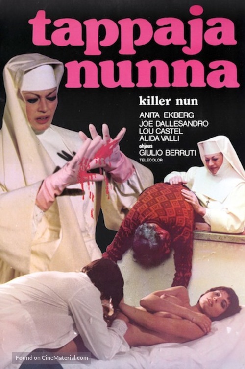 Suor Omicidi - Finnish Movie Poster