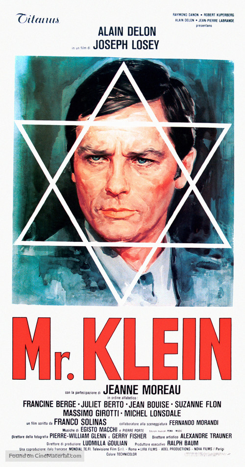 Monsieur Klein - Italian Movie Poster