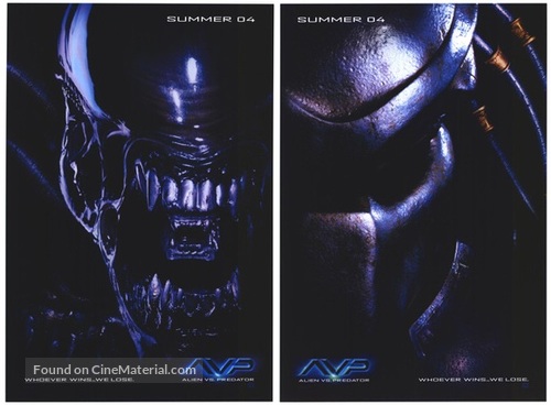 AVP: Alien Vs. Predator - British Movie Poster