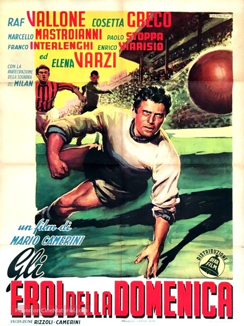 Gli eroi della domenica - Italian Movie Poster