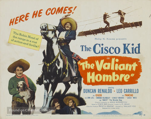 The Valiant Hombre - Movie Poster