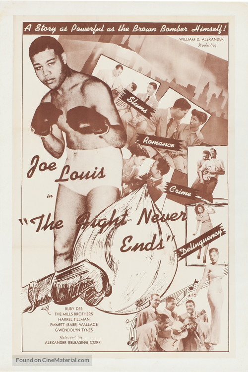 The Fight Never Ends - Movie Poster