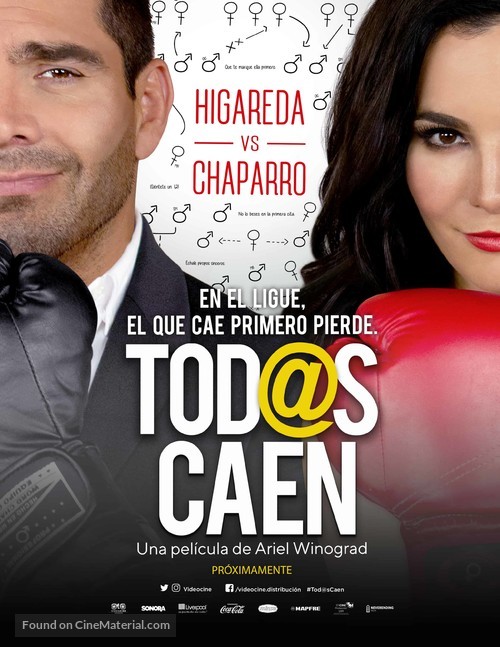 Tod@s Caen - Mexican Movie Poster