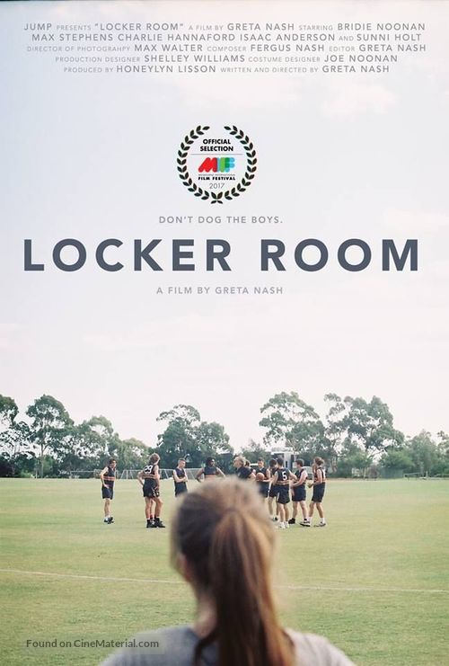 Locker Room - Australian Movie Poster