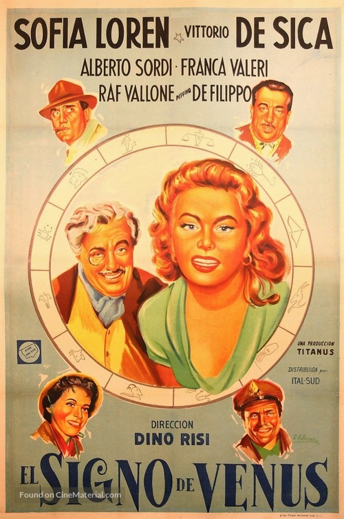 Il segno di Venere - Argentinian Movie Poster