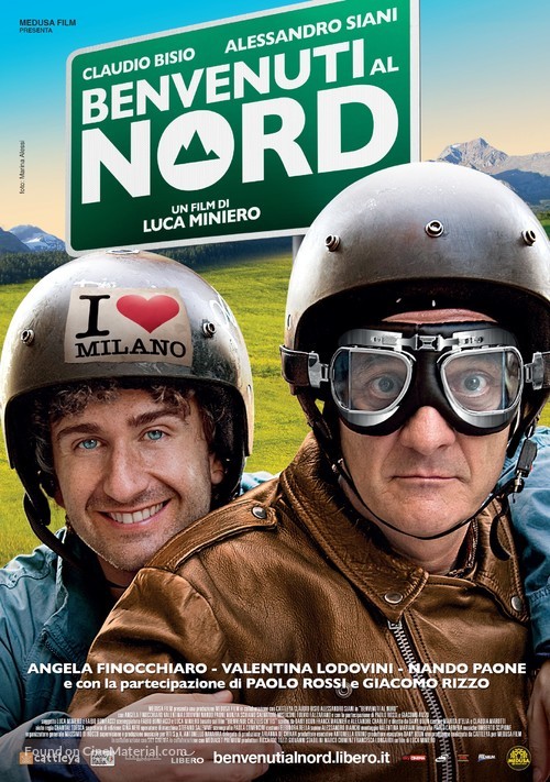 Benvenuti Al Nord - Italian Movie Poster