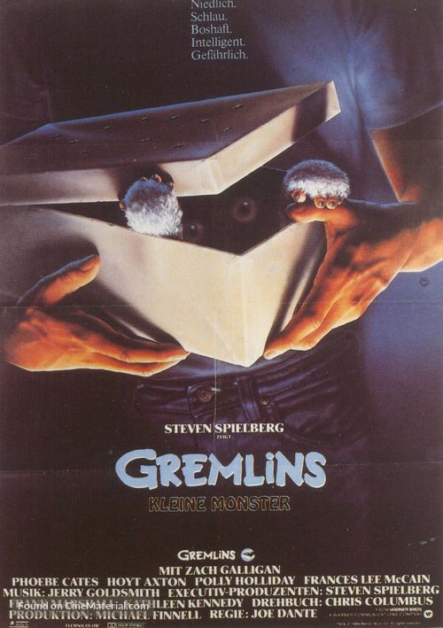 Gremlins - German Movie Poster