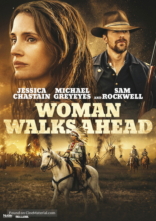 Woman Walks Ahead - Danish Movie Cover