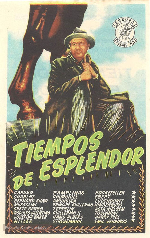 Herrliche Zeiten - Spanish Movie Poster