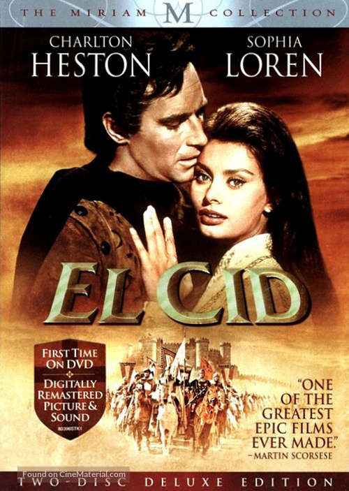 El Cid - DVD movie cover