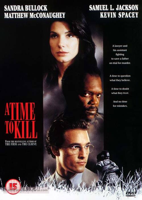 A Time to Kill - British DVD movie cover