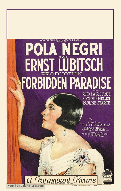 Forbidden Paradise - Movie Poster