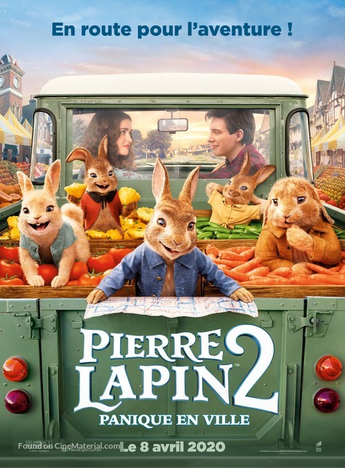 Peter Rabbit 2: The Runaway - French Movie Poster