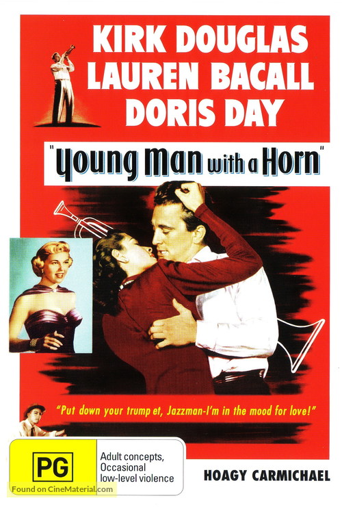 Young Man with a Horn - Australian DVD movie cover
