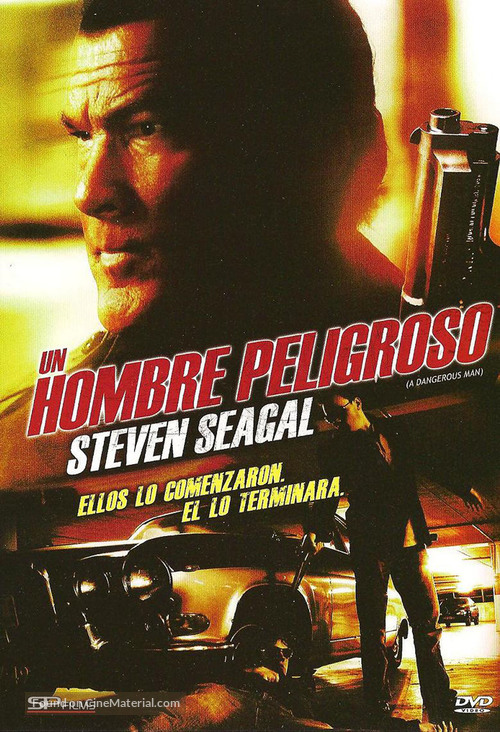 A Dangerous Man - Argentinian DVD movie cover