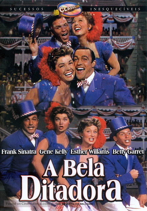 Take Me Out to the Ball Game - Brazilian Movie Cover