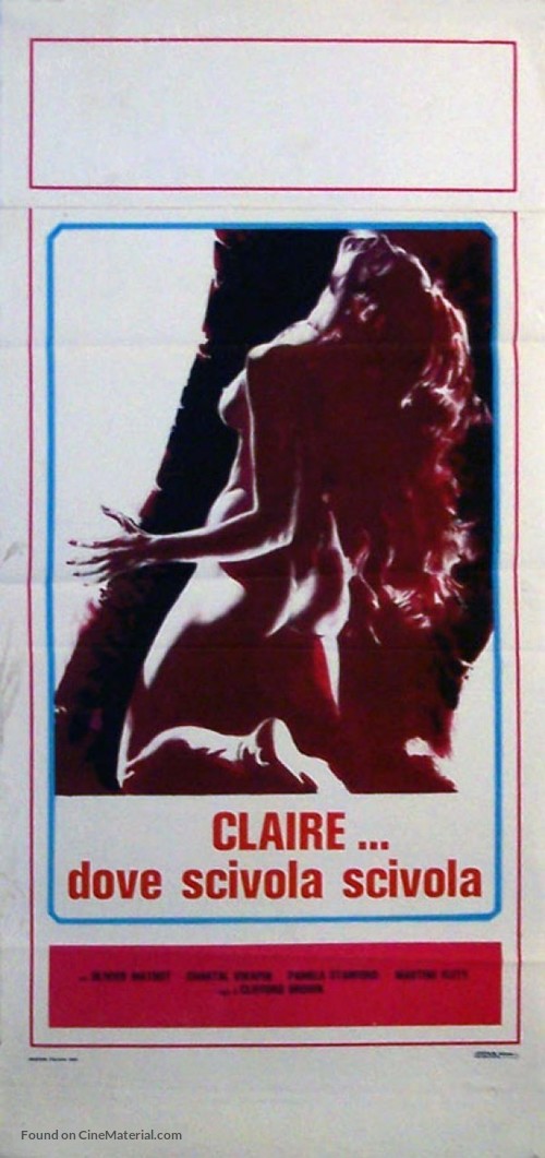 Claire - Italian Movie Poster