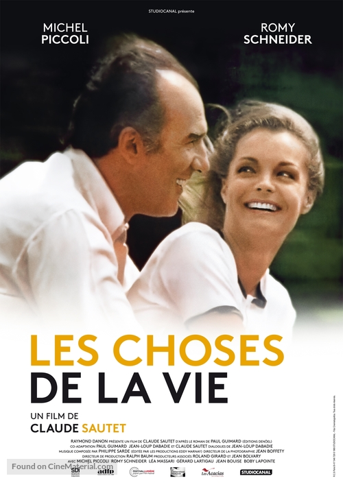Les choses de la vie - French Movie Poster