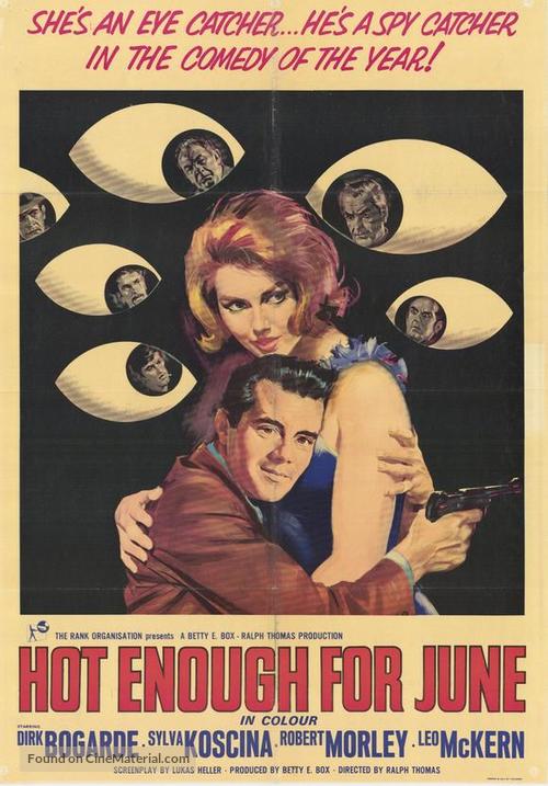 Hot Enough for June - British Movie Poster