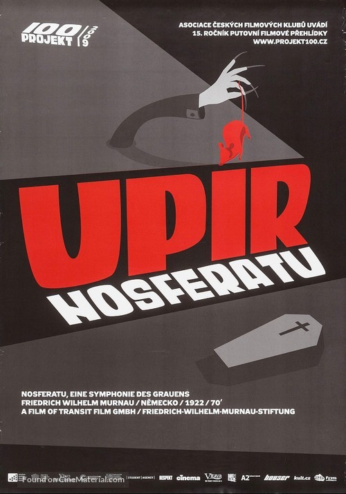 Nosferatu, eine Symphonie des Grauens - Polish Re-release movie poster