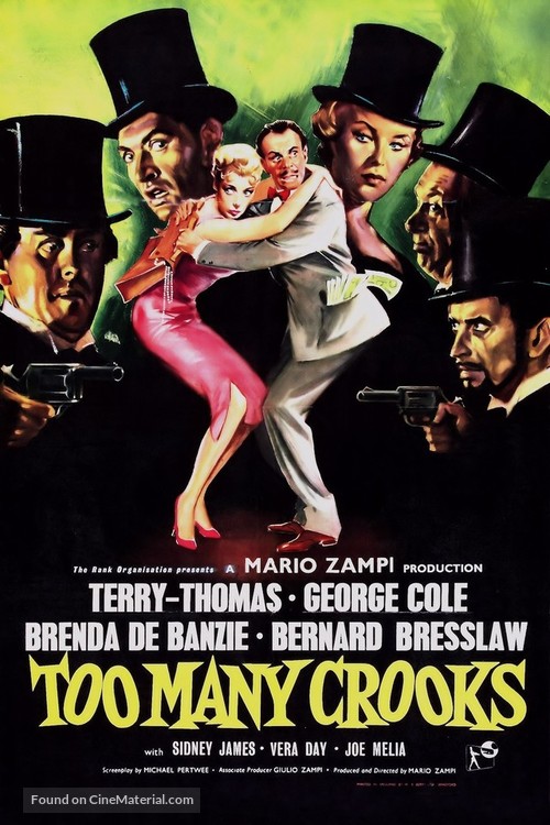 Too Many Crooks - British Movie Poster