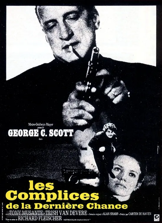 The Last Run 1971 French Movie Poster The Last Run 1971 French Movie Poster