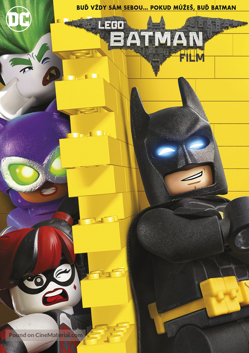 The Lego Batman Movie - Czech DVD movie cover