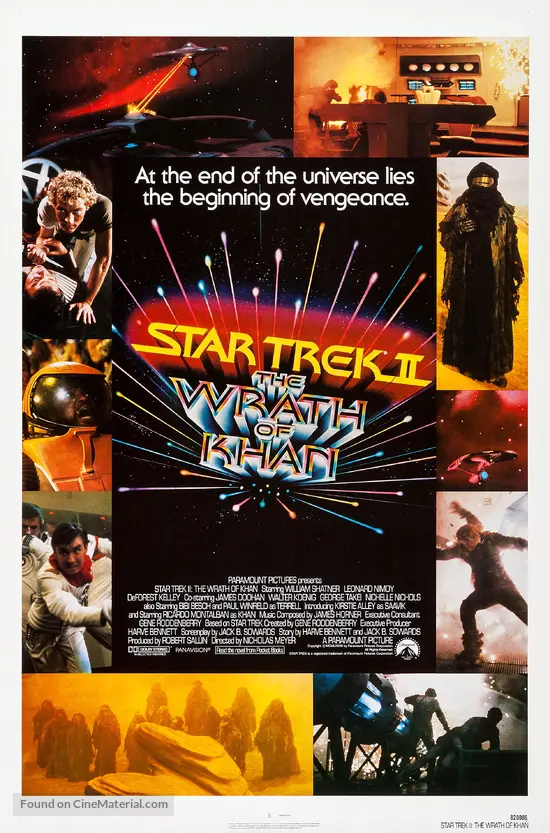 Star Trek II: The Wrath of Khan - Movie Poster
