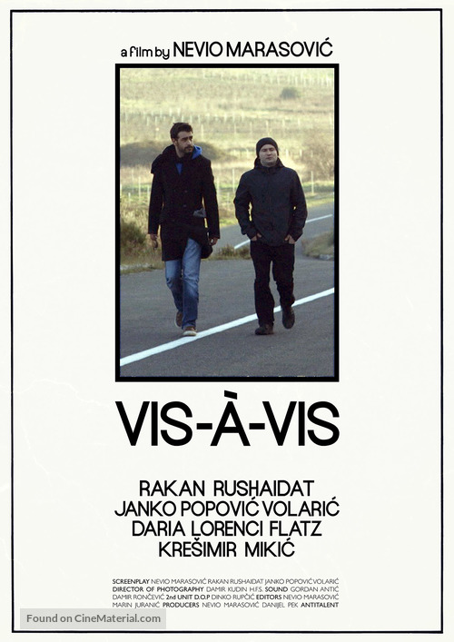 Vis-&agrave;-vis - Croatian Movie Poster