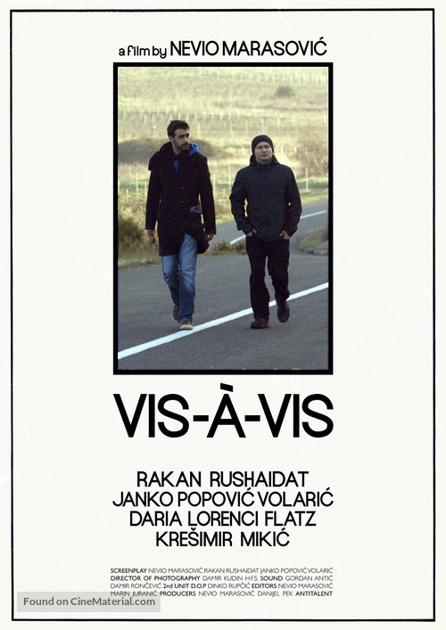 Vis-&agrave;-vis - Croatian Movie Poster