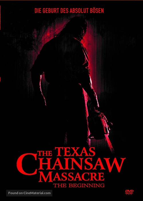 The Texas Chainsaw Massacre: The Beginning - German DVD movie cover
