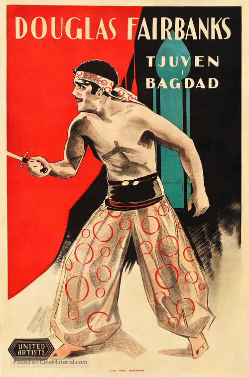 The Thief of Bagdad - Swedish Movie Poster